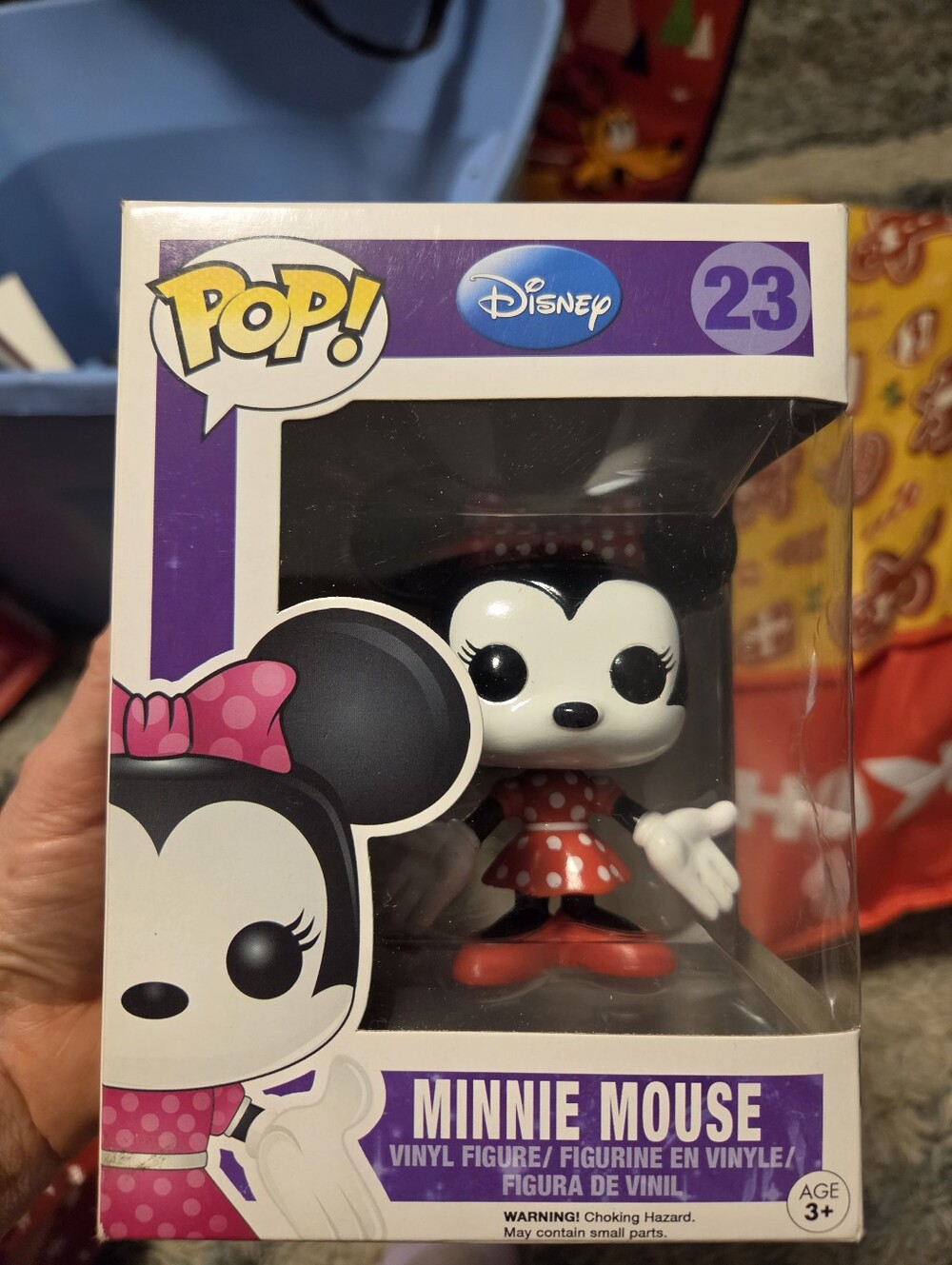 Minnie Mouse Funko Pop in box